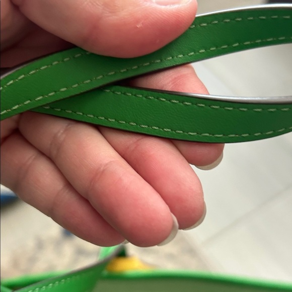 *Kate Spade Cabana Green and Cream Tote - Picture 11 of 14